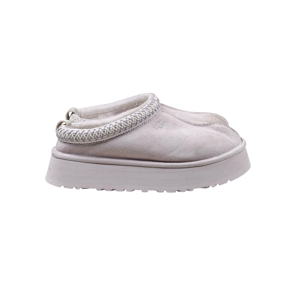 UGG Tazz Suede Platform Slippers Purple Lavender Women's Size 9 1122553